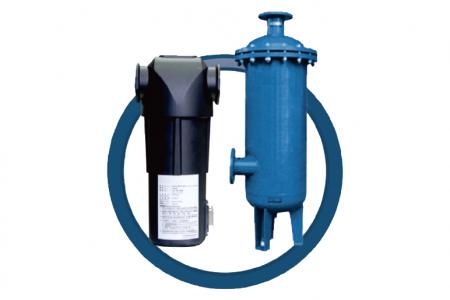 旋风式汽水分离器